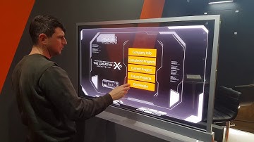 OLED 55" Transparent Touch Screen Display