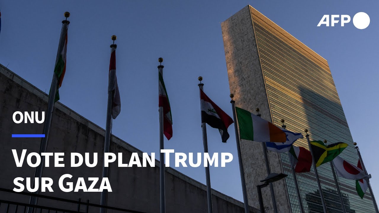 Gaza: vote à l'ONU pour une force internationale | AFP