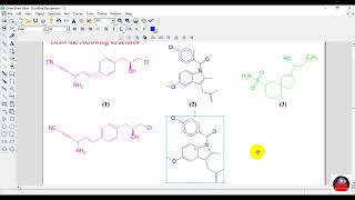 How to draw complex chemical structure in ChemDraw software