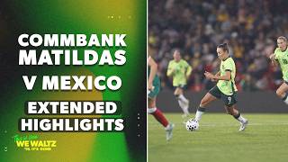 CommBank Matildas 0-1 Mexico | Extended Highlights | International Friendly