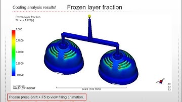 Mold flow analysis report for plastic mold making assistant by Upmold