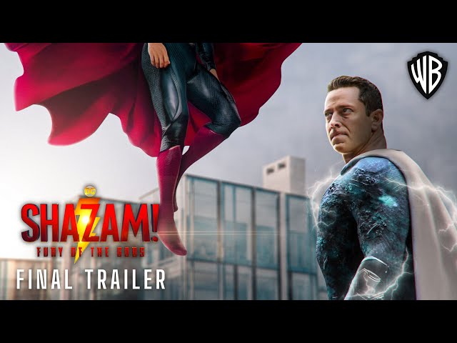 Shazam! Fury of the Gods Trailer, Check out the official trailer for Shazam!  Fury of the Gods – in theaters this Christmas. #ShazamMovie #SDCC2022, By  Rotten Tomatoes