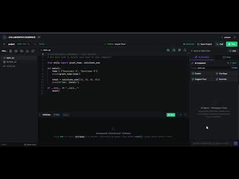 Collaborative CodeSpace 🚀 | Real-Time Collaborative Coding Platform with AI Assistant