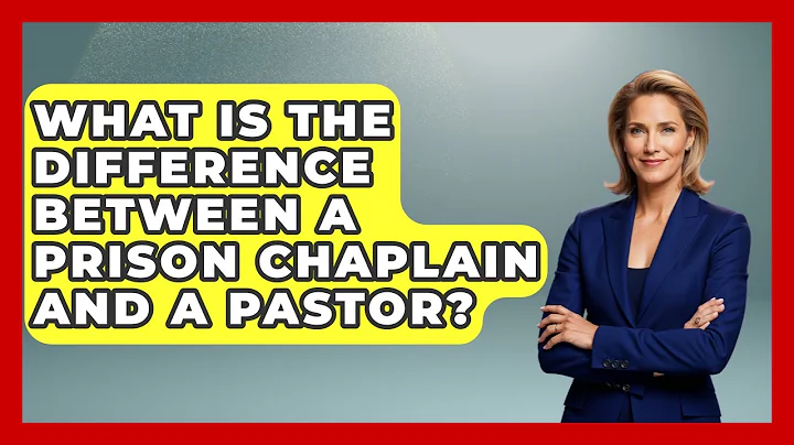 What Is The Difference Between A Prison Chaplain And A Pastor? - Jail & Prison Insider
