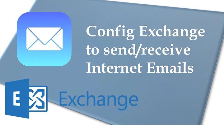 Configure Exchange to Send and Receive Internet Emails