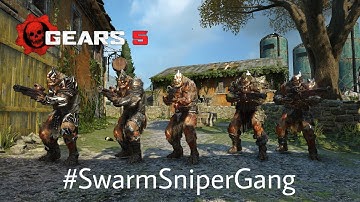 Gears 5 - The Ultimate Swarm Sniper Showcase