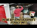 Did We Buy A Photographer's Storage Unit? | Storage Unit Unboxing For Resale