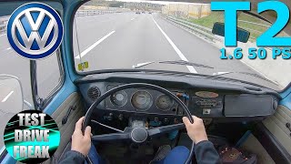 1971 VW Transporter T2 1600 50 PS AUTOBAHN DRIVE POV