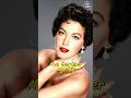 Ava Gardner Evolution: From Farm Girl to Global Icon (1922-1990)#AvaGardner#HollywoodLegend #shorts