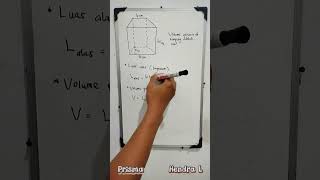 Volume of a Trapezoidal Right Prism!!! #easymath #prism #geometry