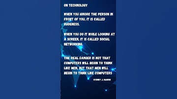 The Paradox of Connection #Technology #Philosophy #SocialMedia #Irony #Connectivity #SydneyJHarris