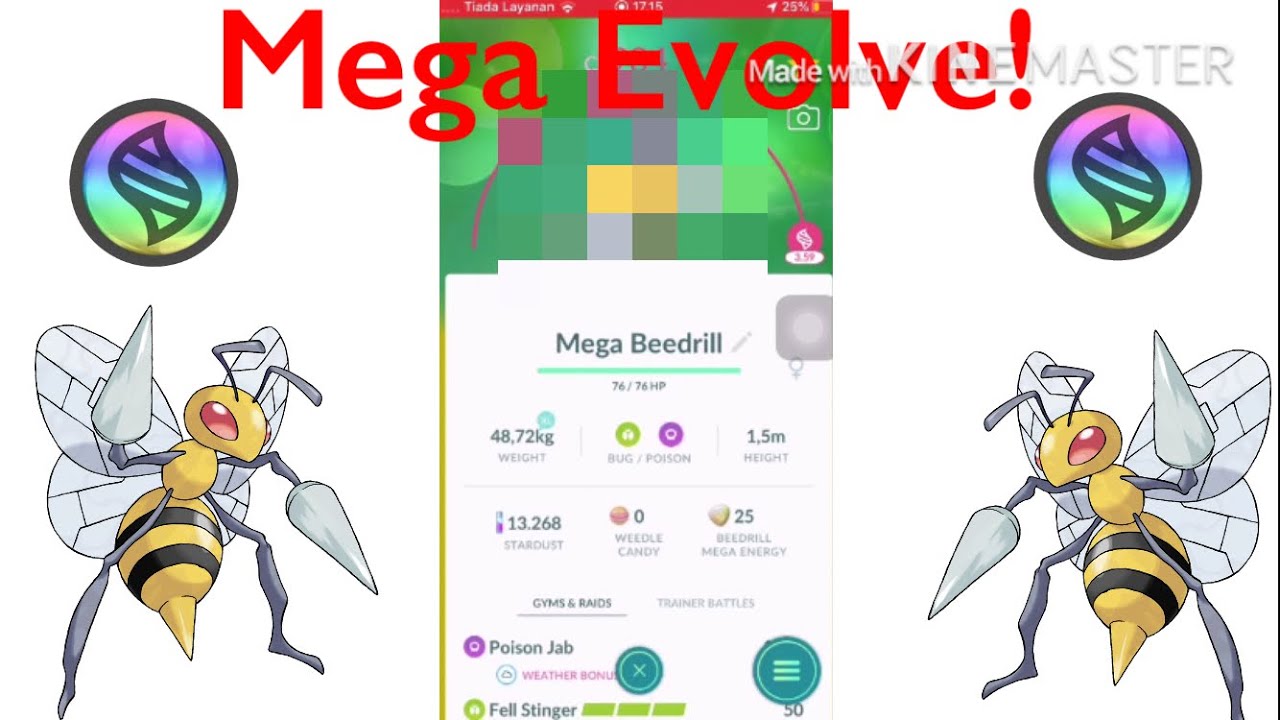 The Beedrill Mega Evolution
