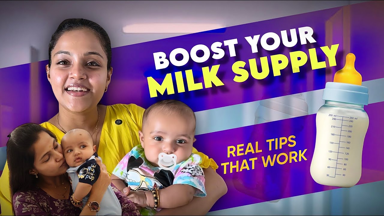 How to increase milk supply instantly in a day - YouTube