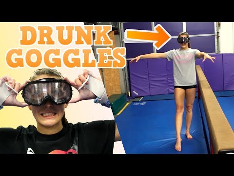 Testing Drunk Goggles at the Gym!