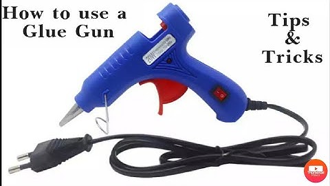 How To Use A Hot Glue Gun|for beginners|Full tutorial