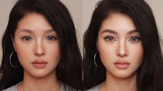 ENG) 新手如何打造ABG混血感妝容？Asian Girl Western Makeup Transformation｜April的草莓啊