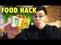 Je teste des food hack avec des produits du quotidien 