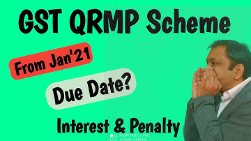 GST QRMP Scheme Due Date, Interest and Penalty