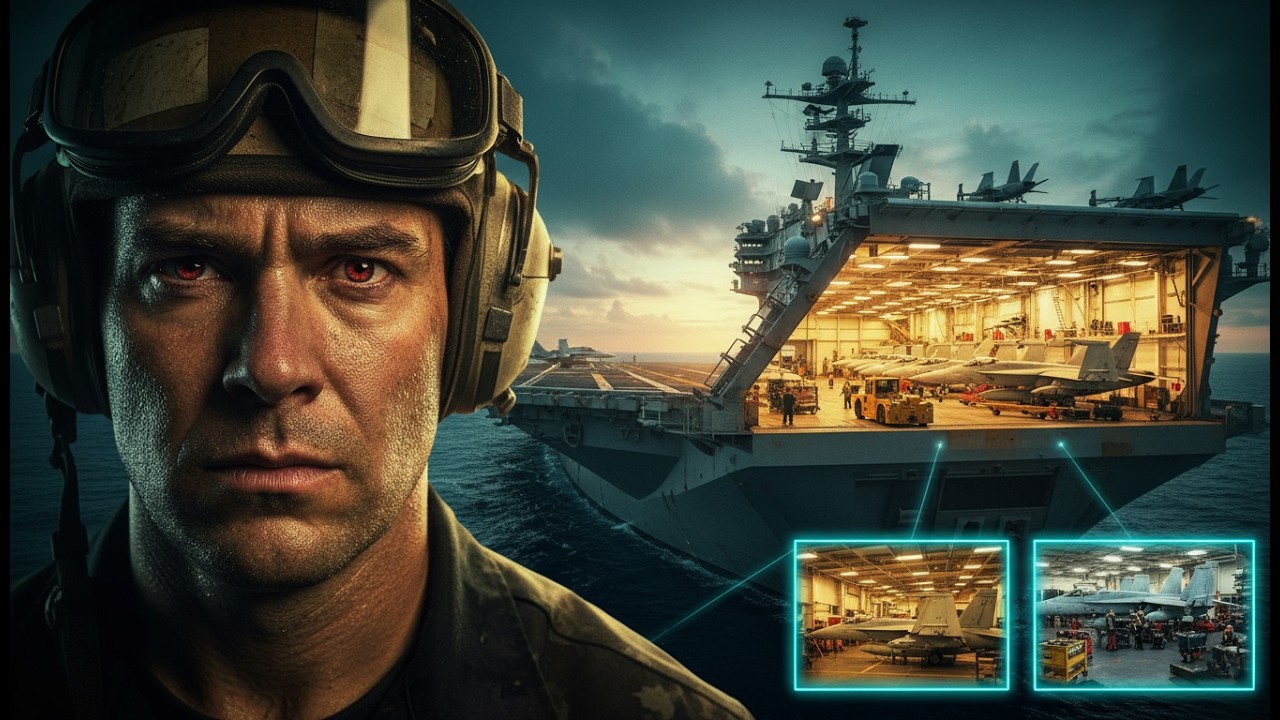 Parking an Air Force at Sea: Inside the Ford-Class Hangar Deck