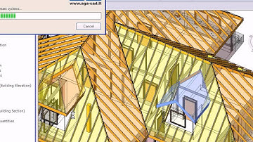 Tools4Revit Rafter Plus tool creates rafters within Revit Architecture and Revit Structure