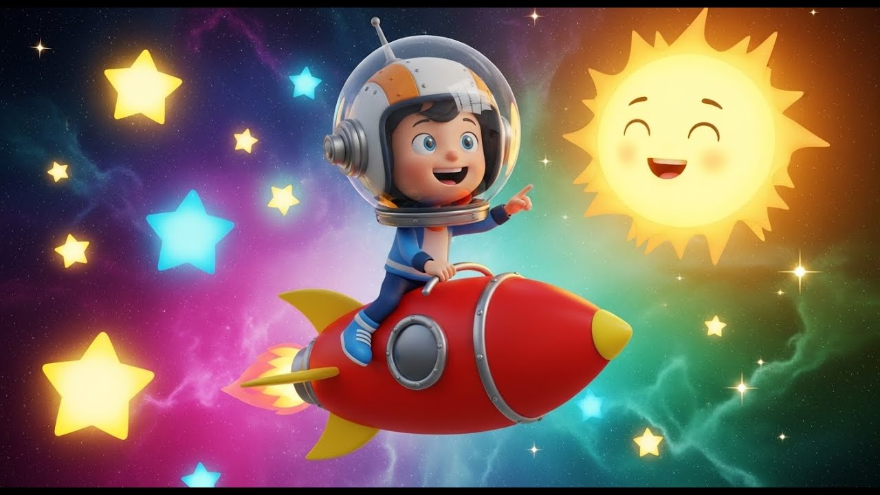 Outer Space Planets Groove | Fun Solar System & Planets Song for Kids, Nursery Rhymes & Toddler