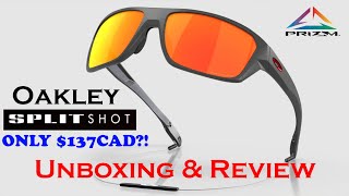 Unboxing / Review : Oakley Split Shot Ruby Prizm Polarized Lens Matte Heather Gray Frame OO9416-0864