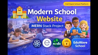 Eduwave School Website Mern Stack Full Project Admission Management System
