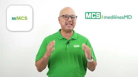 Usa Mi MCS App paso a paso