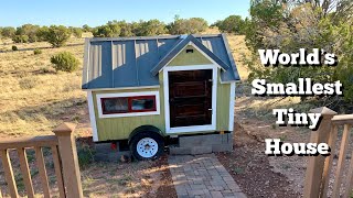 WORLD'S SMALLEST TINY HOUSE | Build Part 5: Foundation, Outhouse, Deck & Kitchen by Ultra Austin 11,334 views 1 year ago 11 minutes, 12 seconds