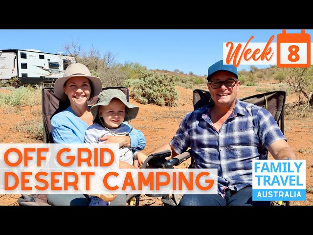 RV Camping Off Grid in Outback NSW - Living Off Grid in a Desert