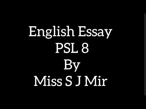 psl 8 essay in english 2023