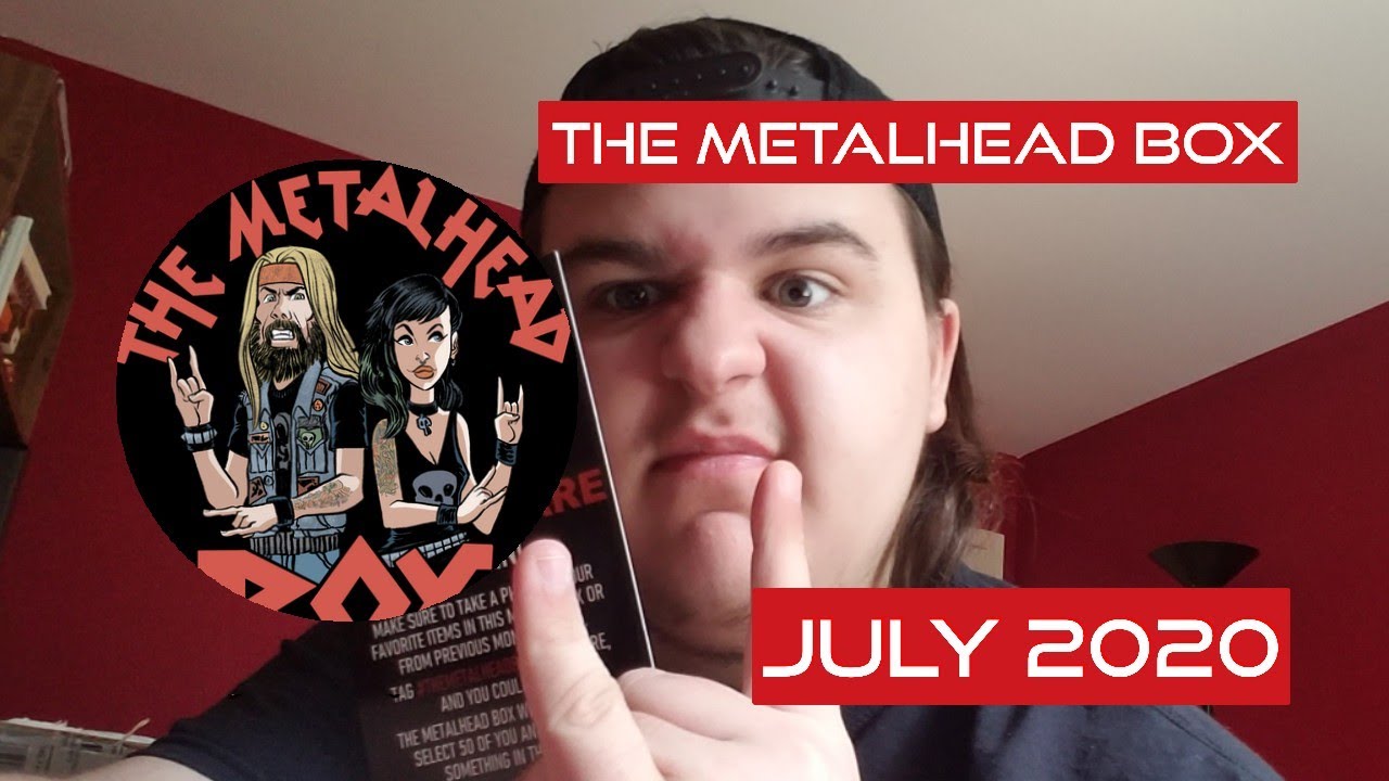 The Metalhead Box - July 2020 - Unboxing - YouTube