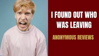 I Found Out Who Was Leaving Anonymous Reviews
