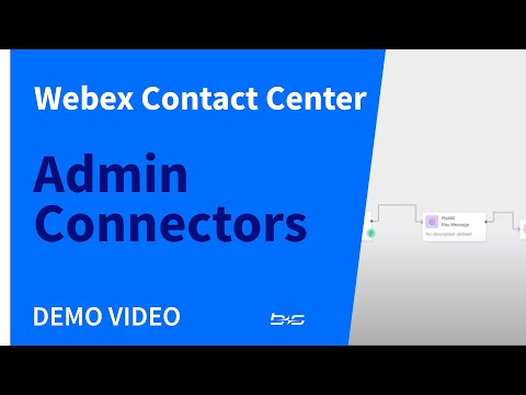Webex Contact Center Admin Connectors Deutsch