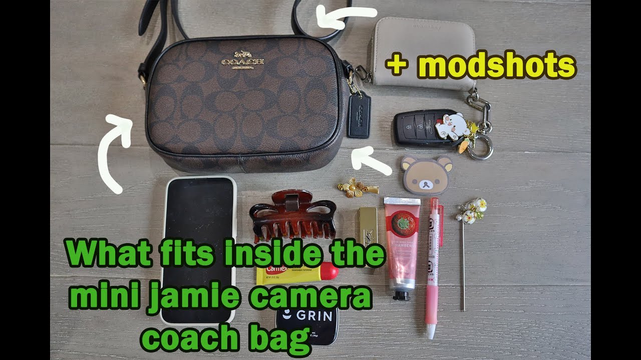 COACH Mini Jamie Camera Bag in Signature  