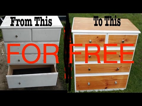 Video Restoration of Chest of Drawers Scrap Challenge. Saved... - youtube