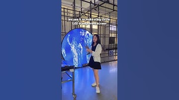 What is it? #led #transparentscreen #ledfactory #foreigntrade #leddisplay