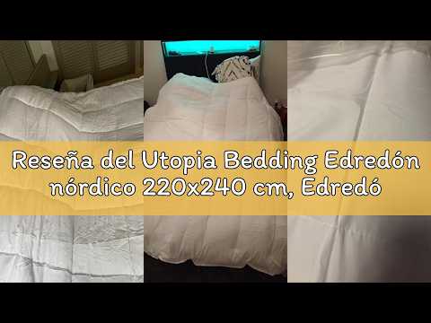 🎬 Video relacionado con rellenos de nórdico de 220x240 cm