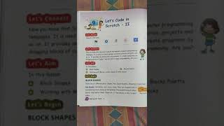 Class-5th...Chapter-9th... Let's code in Scratch - II... from the Book Prachi