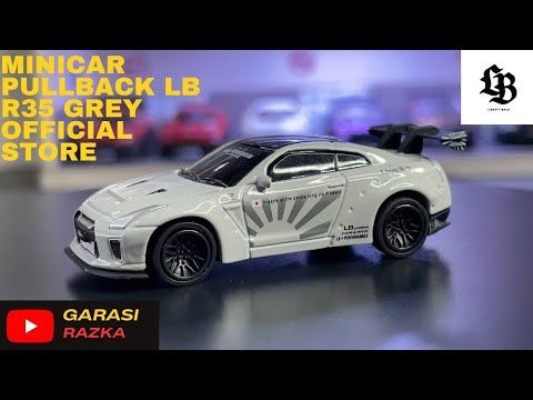 LB WORKS NISSAN GT-R R35 type 1.5 Pull back Toys Official Store LBWK ...