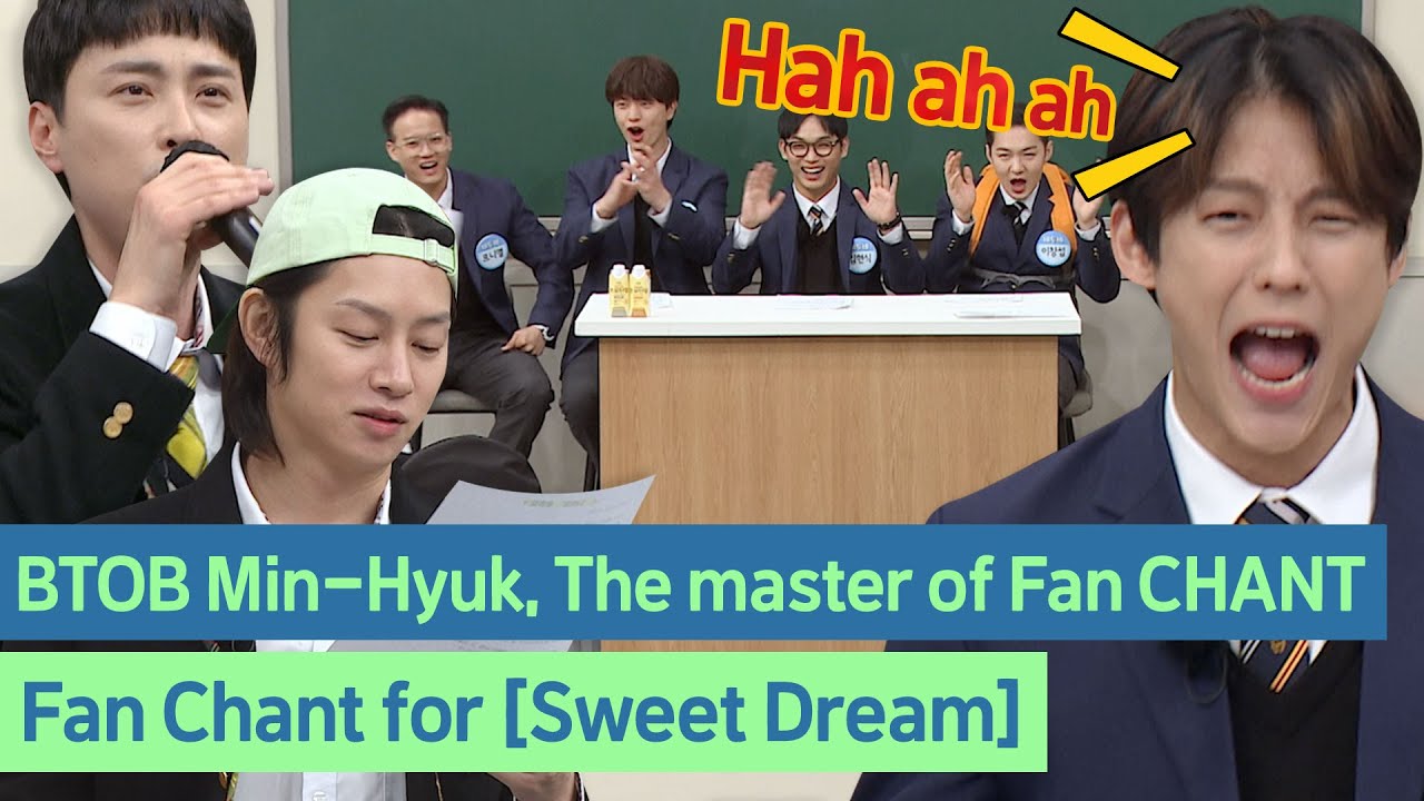 BTOB Мин-Хёк — лучший мастер фан-чанта!📣