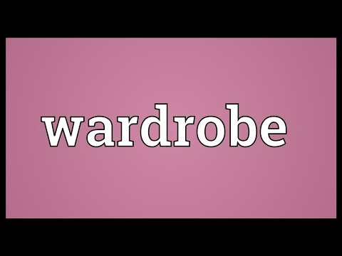 Wardrobe Meaning