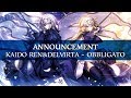 ♪ANNOUNCEMENT♪【 Delvirta&amp;Kaido Ren】 - Obbligato (Kalafina) {RUS}
