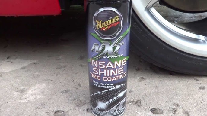 CHEAP VS EXPENSIVE: COVERALL TIRE SHINE VS MEGUIARS INSANE TIRE