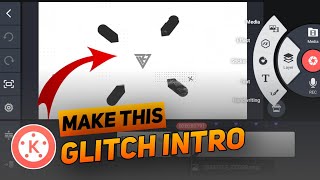 Voice Over  Glitch Intro in Kinemaster | How To Make Youtube Intro in 2022