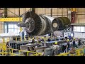 Amazing technology and modern gas turbine maintenance factory  you machines