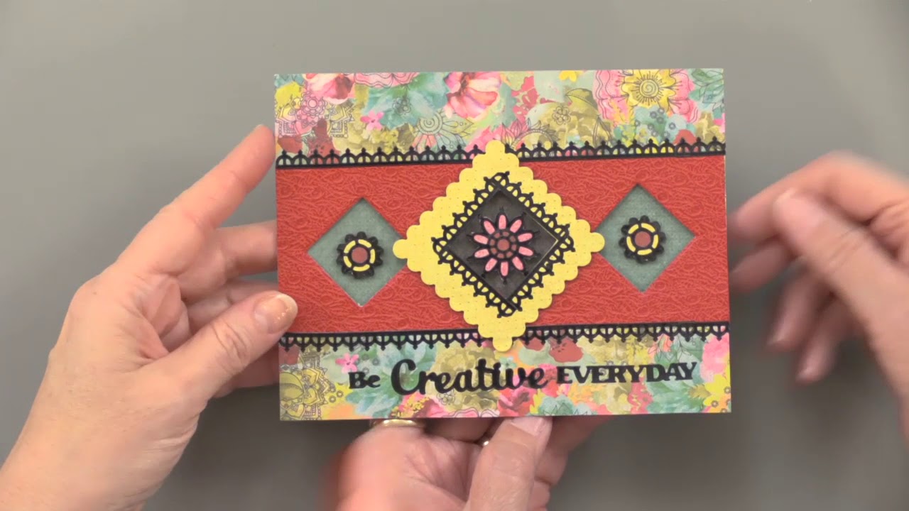 8 Squares & Scallops Metal Cutting Dies - Paper Wishes Weekly Webisodes paper mache