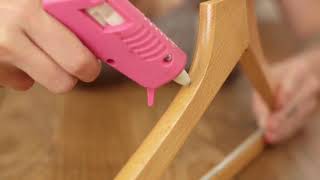 The Glue Gun Hack That Can Upgrade Your Clothes Hangers