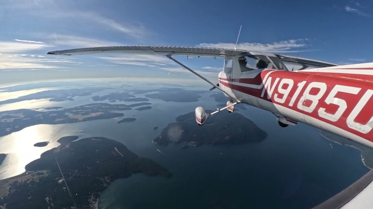 Orcas Island Fly In and Dinner in Friday Harbor then back home to Everett