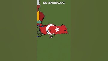 Minecraft - Medium Scale: 1930 Turkyie & Cyprus|#geography #minecraft